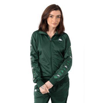 Куртка Kappa 222 Banda Blaston Track Jacket Green White