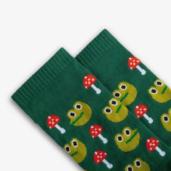 Шкарпетки Dodo Socks Коротка пара Жабки Лісові