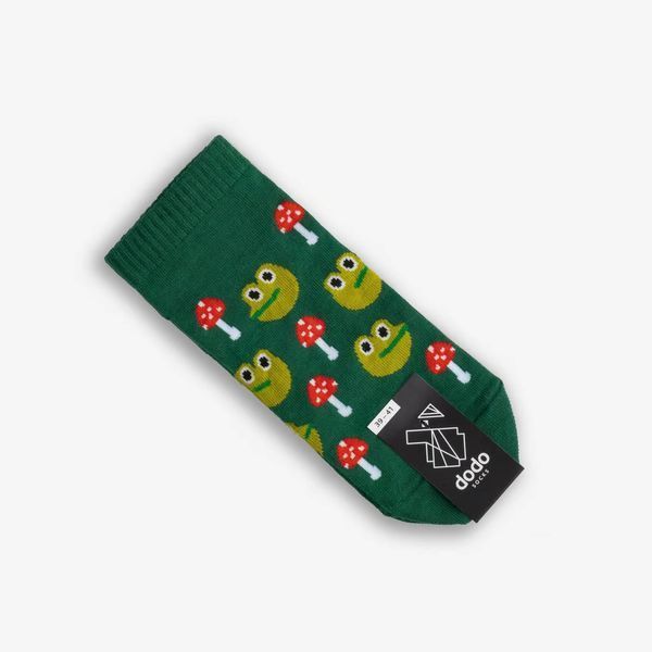 Шкарпетки Dodo Socks Коротка пара Жабки Лісові