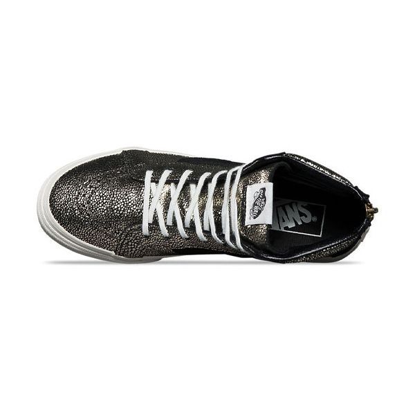 Кеди Vans Gold Dots Sk8-Hi Slim Zip Gold