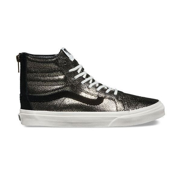 Кеди Vans Gold Dots Sk8-Hi Slim Zip Gold