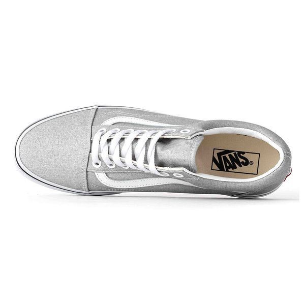 Кеди Vans Old Skool Silver True White