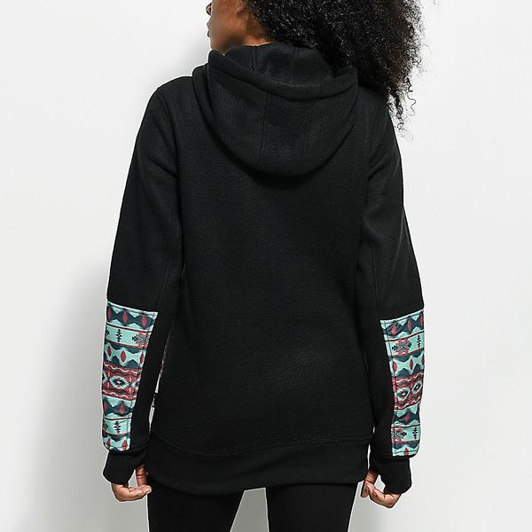 Худі Empyre Woodside Tech Fleece Black Tribal Partial Zip Hoodie