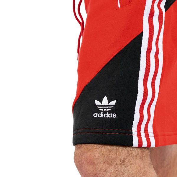 Шорти Adidas SST Fleece Shorts Vivid Red Black
