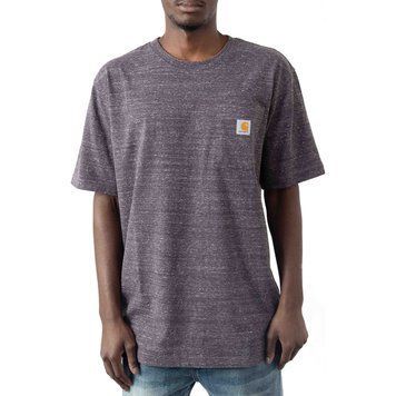 Футболка Carhartt Workwear Pocket T-Shirt Nocturnal Haze Snow Heather
