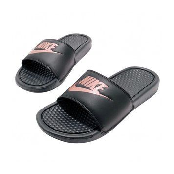 Шльопанці Nike Benassi Just Do It Slides Black Rose Gold