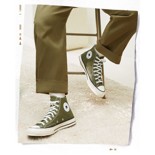 Кеди Converse Chuck 70 Hi Olive A00754C