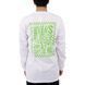 Лонгслів Vans Off The Wall Classic Wavy LS Shirt White