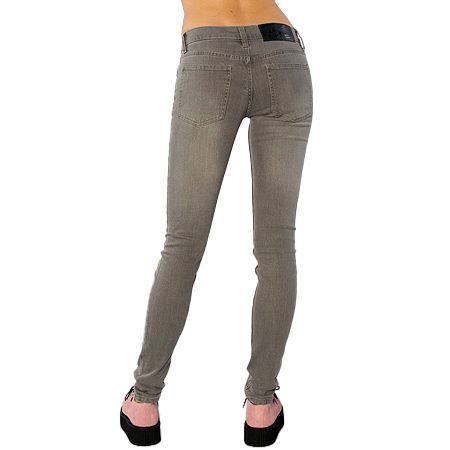Джинси Cheap Monday Zip Low Skinny Jean Used Gray