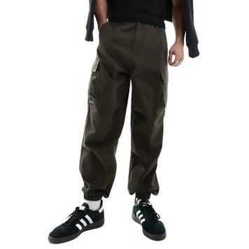 Штани Asos Design oversized tapered cargo pants khaki