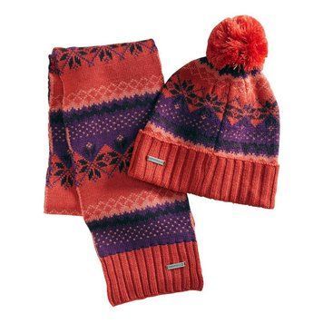 Шапка та шарф Merrell Winterbelle Box Set Poppy