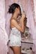 Топ Out From Under Cherie Sheer Lace Babydoll Cami White