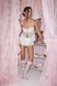 Топ Out From Under Cherie Sheer Lace Babydoll Cami White