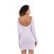 Сукня Puma Classics Ribbed Long Sleeve Dress Lavender Fog