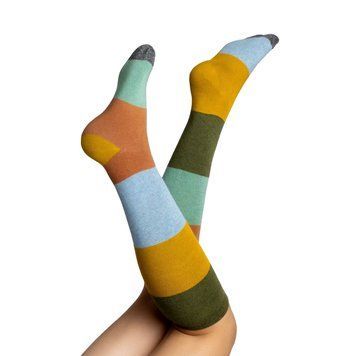 Підколінки з подвійної нитки Dodo Socks &mdash; Meadow