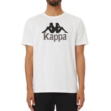 Kappa Authentic Estessi T-Shirt White Black Grey