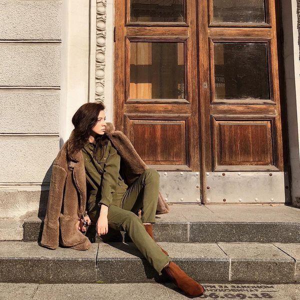 Шуба Nuga Teddycoat Camel Short