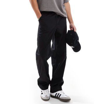 Штани Asos Design baggy pants workwear patch black