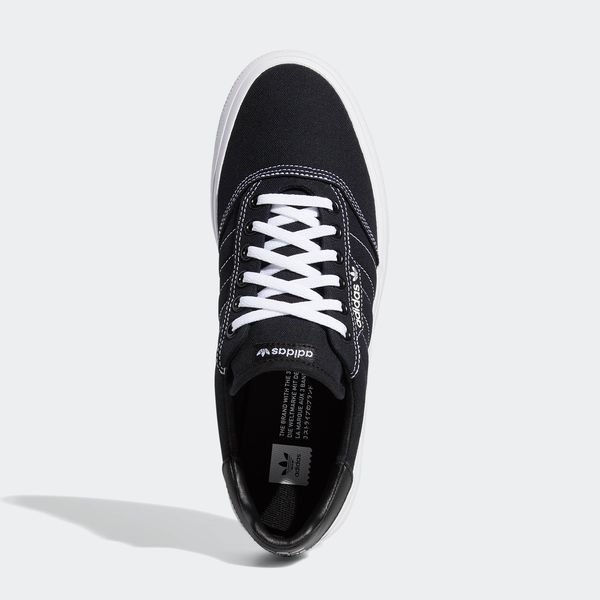 Кеди Adidas 3MC Black & White Contrast Canvas