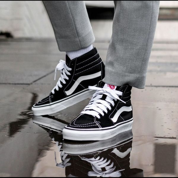Кеди Vans Sk8-Hi Black White