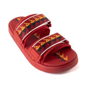 Шльопанці Kappa 222 Banda Aster 3 Slides Red Yellow Blue