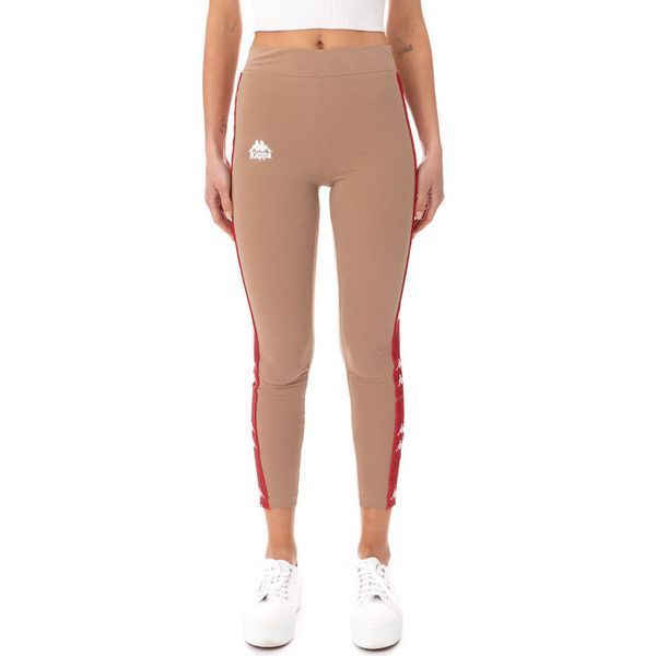 Легінси Kappa 222 Banda Baldhill Leggings Brown Red