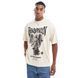 Футболка Asos Design oversized t-shirt washed gray grunge back