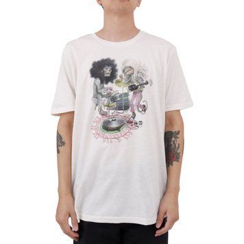 Футболка RVCA Band Practice T-Shirt Antique White