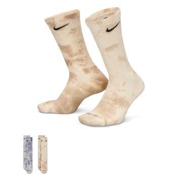 Шкапетки Nike Everyday Plus Cushioned Tie Dye 2-pack crew socks (Комплект)