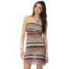 Сукня Quiksilver Painted Stripe Strapless Dress
