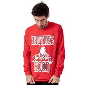 Лонгслів Brotherhood Break Free LS Shirt Red 0000236 фото