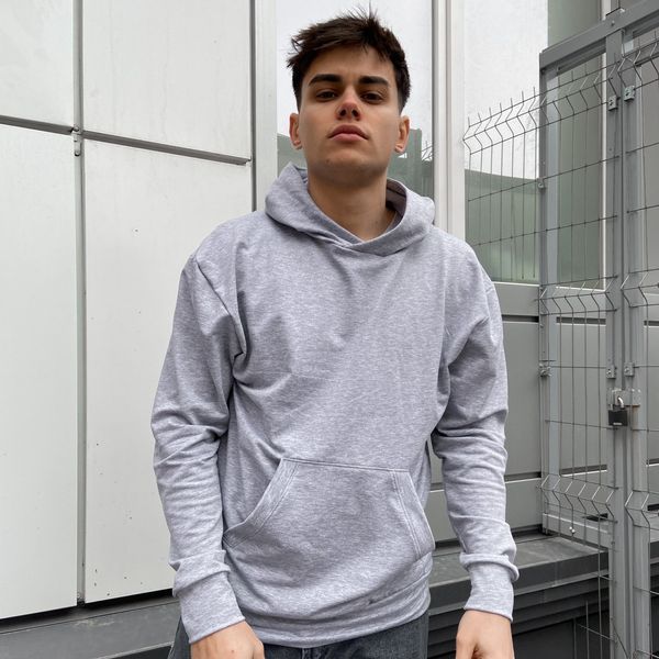 Худі DNK Mafia Wizard Hoodie Grey 0000490 фото