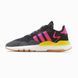 Кросівки Adidas Nite Jogger Core Black Shock Pink Gum