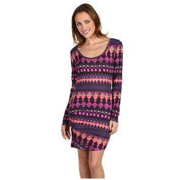 Hurley High Society LS Dress Black