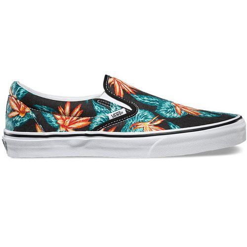 Кеди сліпони Vans Classic Slip-On Vintage Aloha Black