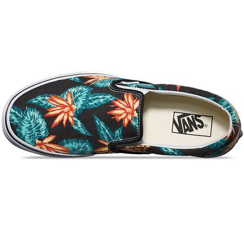 Кеди сліпони Vans Classic Slip-On Vintage Aloha Black