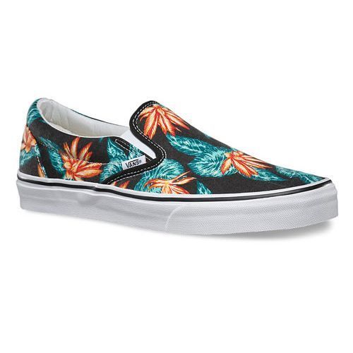 Кеди сліпони Vans Classic Slip-On Vintage Aloha Black