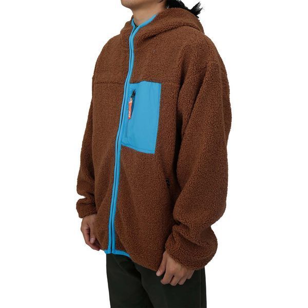 Куртка HUF Fort Point Sherpa Jacket Dust Brown
