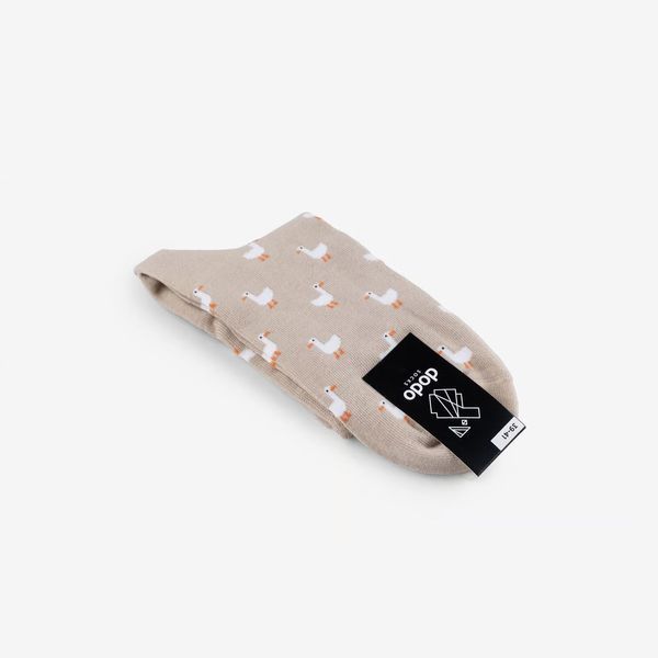 Шкарпетки Dodo Socks Пара з хвилястою резинкою - Гусочки