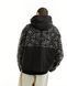 Куртка Asos Design borg jacket black paisley print