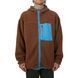 Куртка HUF Fort Point Sherpa Jacket Dust Brown