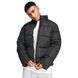 Куртка New Look chunky funnel neck puffer jacket black