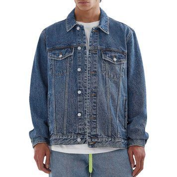 Куртка Pull&Bear denim jacket blue