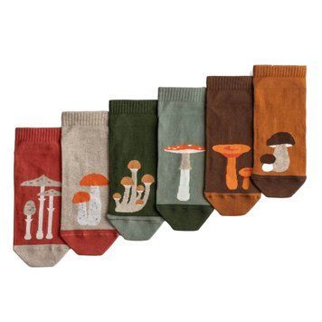Шкарпетки Dodo Socks Короткий набір Гриби