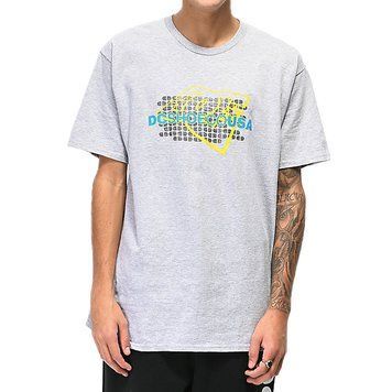Футболка DC Pillery Heather Grey T-Shirt 0000071 фото