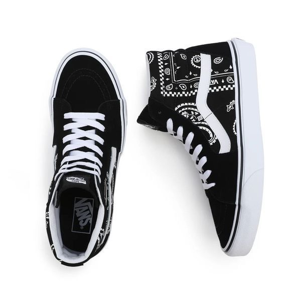 Кеди Vans Sk8-Hi Peace Paisley Black