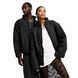 Куртка Reclaimed Vintage unisex oversized puffer bomber jacket black