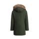 Парка Noize Faux Fur Trim Parka Army Green