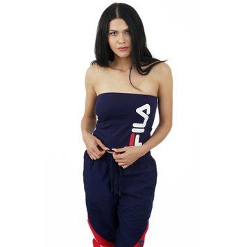 Топ FILA Teodora Banded Top Navy