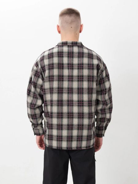 Сорочка Gard Клітина №18 Чорний - Білий - Рожевий